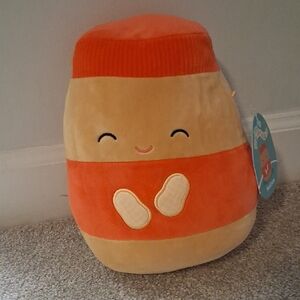 NWT HARD TO FIND Nedison Squishmallows Peanut Butter Plush